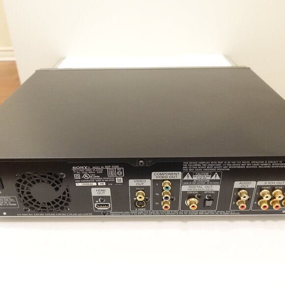 SOLD - Sony Blu-Ray Disc/DVD/CD Player BDP-S500 Tested Works Nicely Perfect Cond - Picture 11 of 13